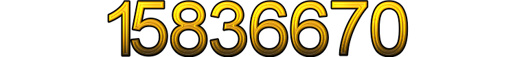 Number 15836670