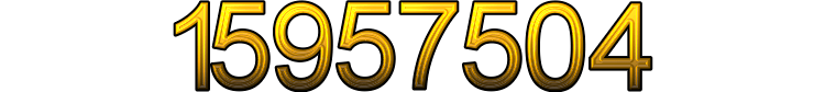 Number 15957504