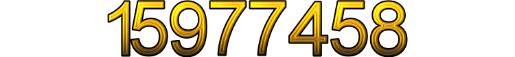 Number 15977458