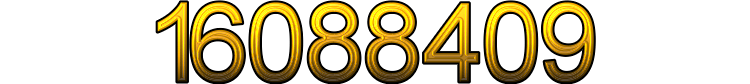 Number 16088409