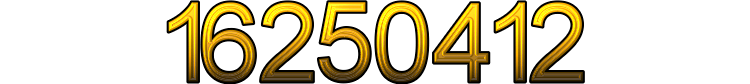 Number 16250412