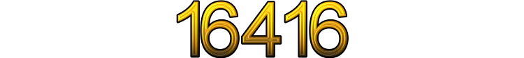 Number 16416