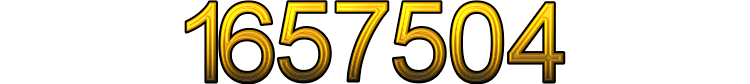 Number 1657504 Number 1657504