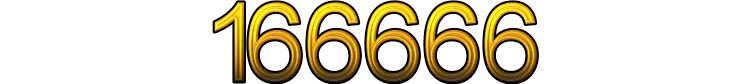Number 166666