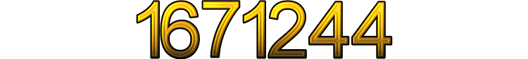 Number 1671244