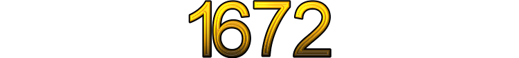 Number 1672