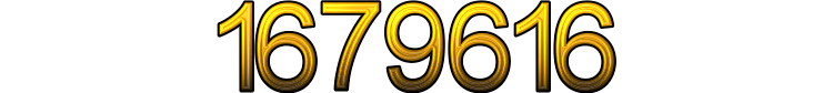 Number 1679616