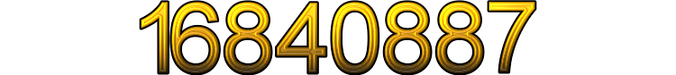 Number 16840887 Number 16840887