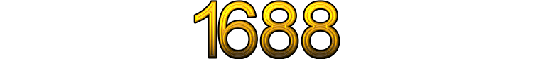 Number 1688