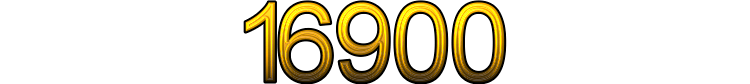Number 16900