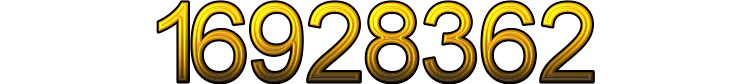 Number 16928362