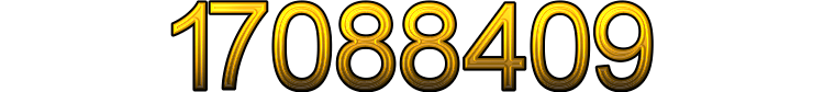 Number 17088409 Number 17088409