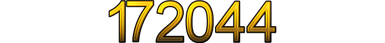 Number 172044