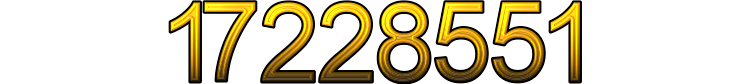 Number 17228551 Number 17228551
