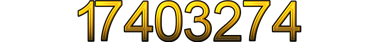 Number 17403274
