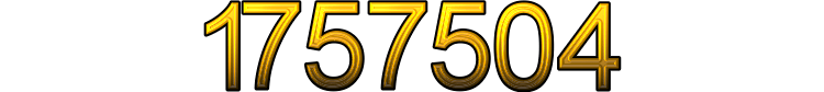 Number 1757504 Number 1757504