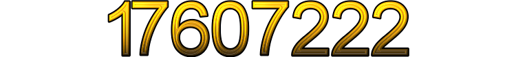 Number 17607222