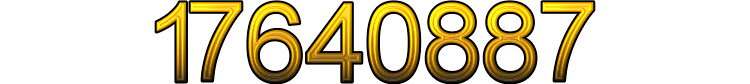 Number 17640887