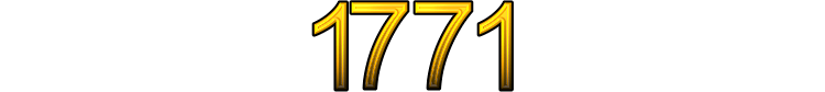 Number 1771