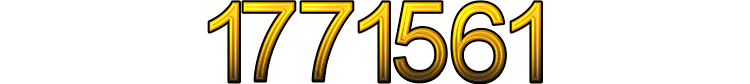 Number 1771561