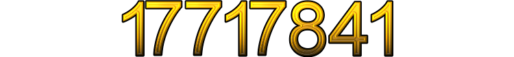 Number 17717841 Number 17717841