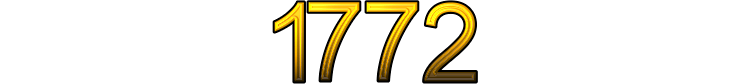 Number 1772