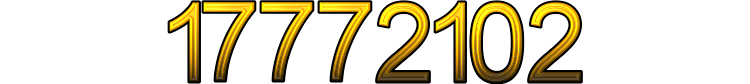 Number 17772102