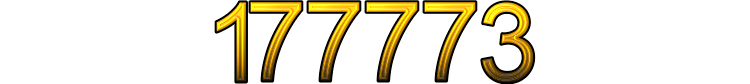 Number 177773
