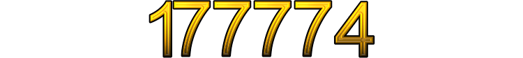 Number 177774