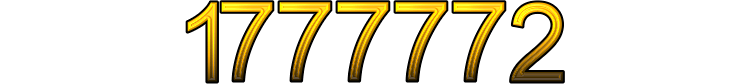 Number 1777772