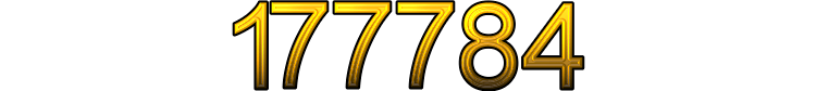 Number 177784
