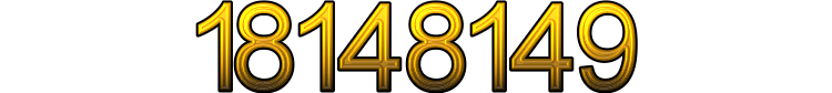 Number 18148149