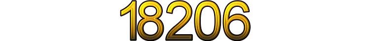 Number 18206