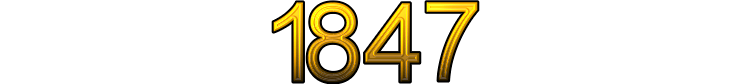 Number 1847