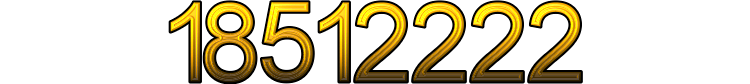 Number 18512222