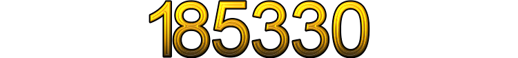 Number 185330