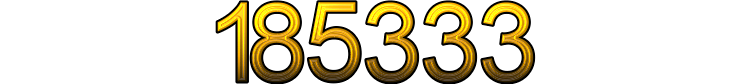 Number 185333