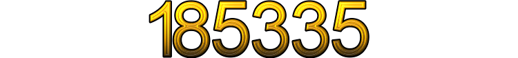 Number 185335