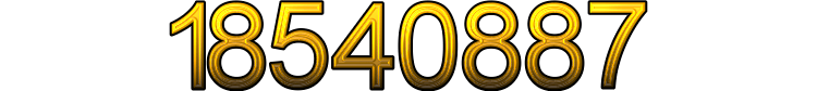 Number 18540887 Number 18540887