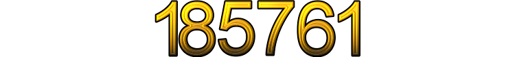Number 185761