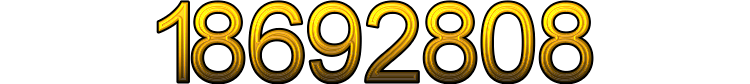 Number 18692808