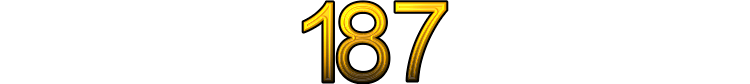 Number 187