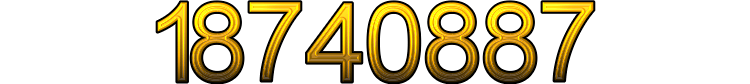 Number 18740887