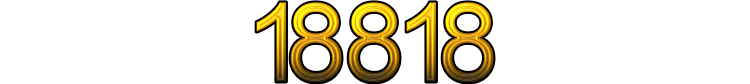 Number 18818