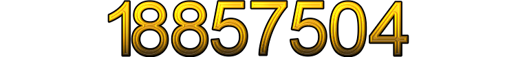 Number 18857504