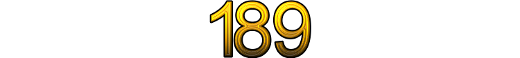 Number 189