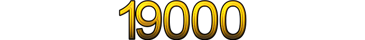 Number 19000