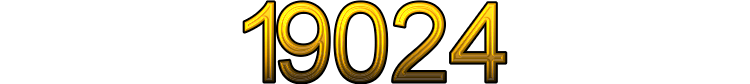 Number 19024