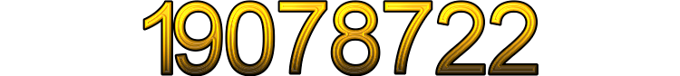 Number 19078722