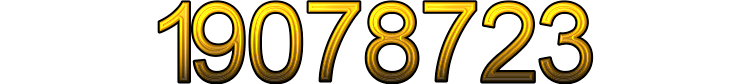 Number 19078723